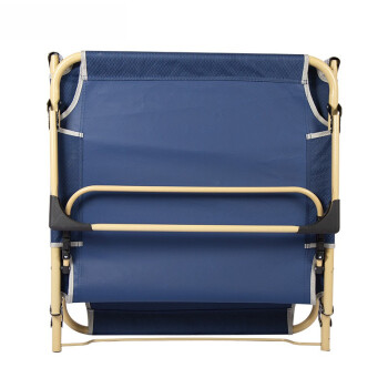 折叠床 三极户外/Tri-polar TP1022 棉 蓝色 单人 两折折叠