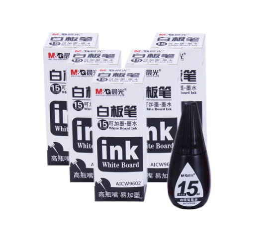 笔用墨水/补充液/墨囊 晨光/M&G  笔用墨水 钢笔 黑色 15ml