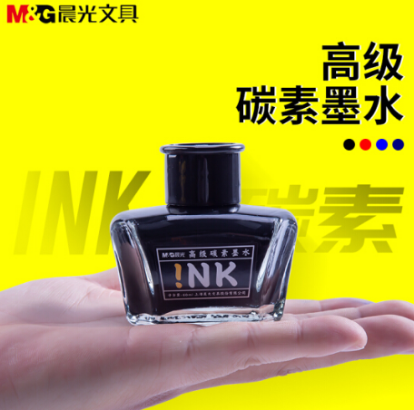 笔用墨水/补充液/墨囊 晨光/M&G  补充液 钢笔 黑色 60ml