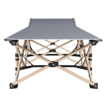 折叠床 三极户外/Tri-polar TP1008 牛津布 灰色 单人 两折折叠