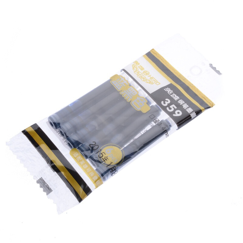 笔用墨水/补充液/墨囊 英雄/HERO 墨囊 钢笔 蓝色 10 6