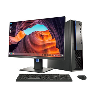 台式计算机 清华同方/THTF TF830-V050-1 飞腾 D2000 8GB 1TB 独立显卡 16G Windows 8 23.8英寸