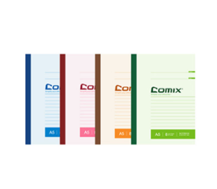 笔记本 齐心/COMIX C4504 胶钉式装订 软面抄 31-50页 1本