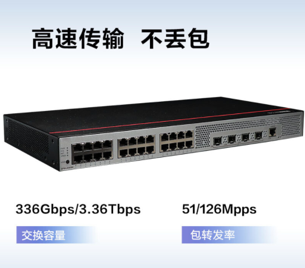 交换设备 华为/Huawei S5735S-L24T4S-QA2 光+电口 以太网