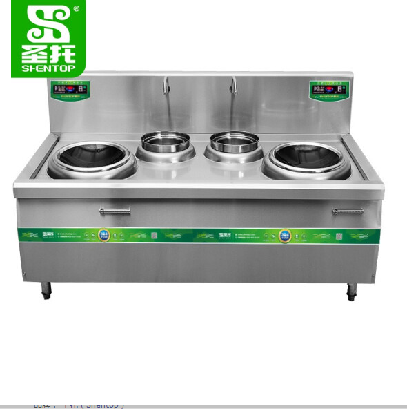 电磁炉 圣托/shentop DCE21 台式 按键式 一体面板
 2个 不锈钢色