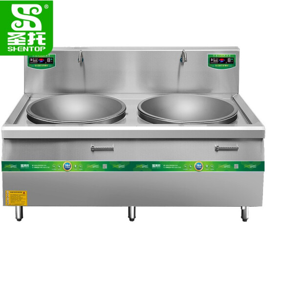 电磁炉 圣托/shentop DCE08 台式 按键式 一体面板
 2个 不锈钢色