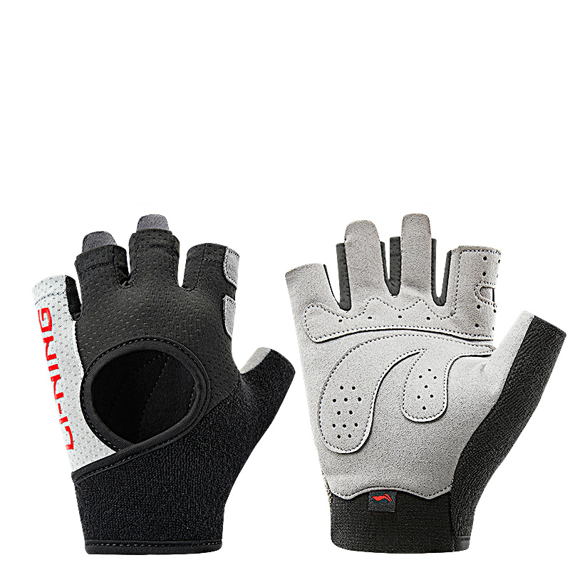 手套 李宁/LI-NING  黑色 均码 基本防护 1 锦纶