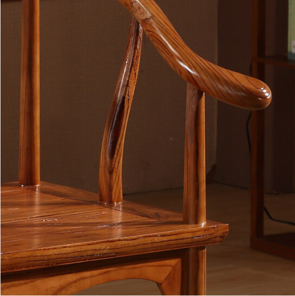 办公椅 中伟/ZHONGWEI  固定扶手 木质 胡桃色 125（不含）-800（不含）