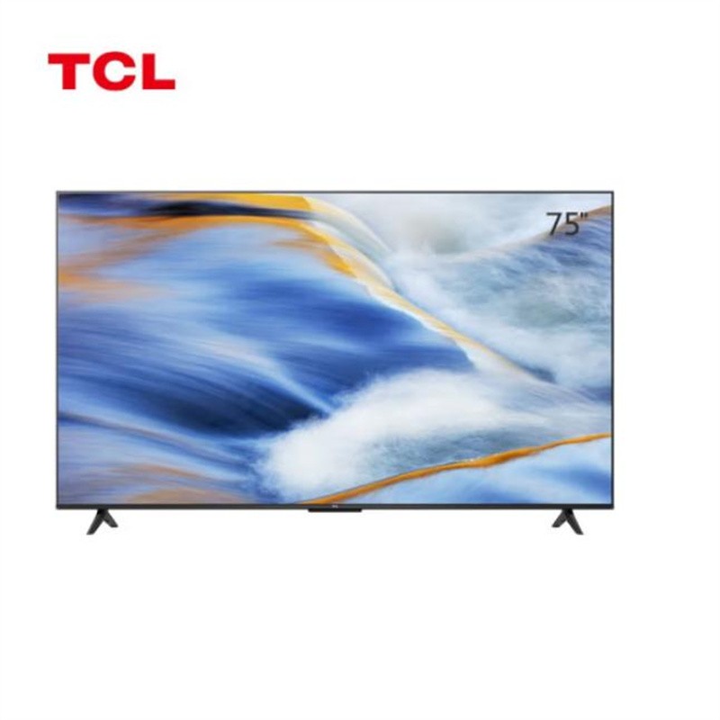 普通电视设备（电视机） TCL 75G60E-1 超高清(4k) 75 LED 无线 智能电视, LED电视, 4K超清电视 黑色