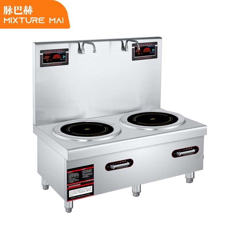 电磁炉 脉巴赫 MBH-MC-STL08C-01 落地式 滑控触摸式 分体面板 2个 不锈钢色