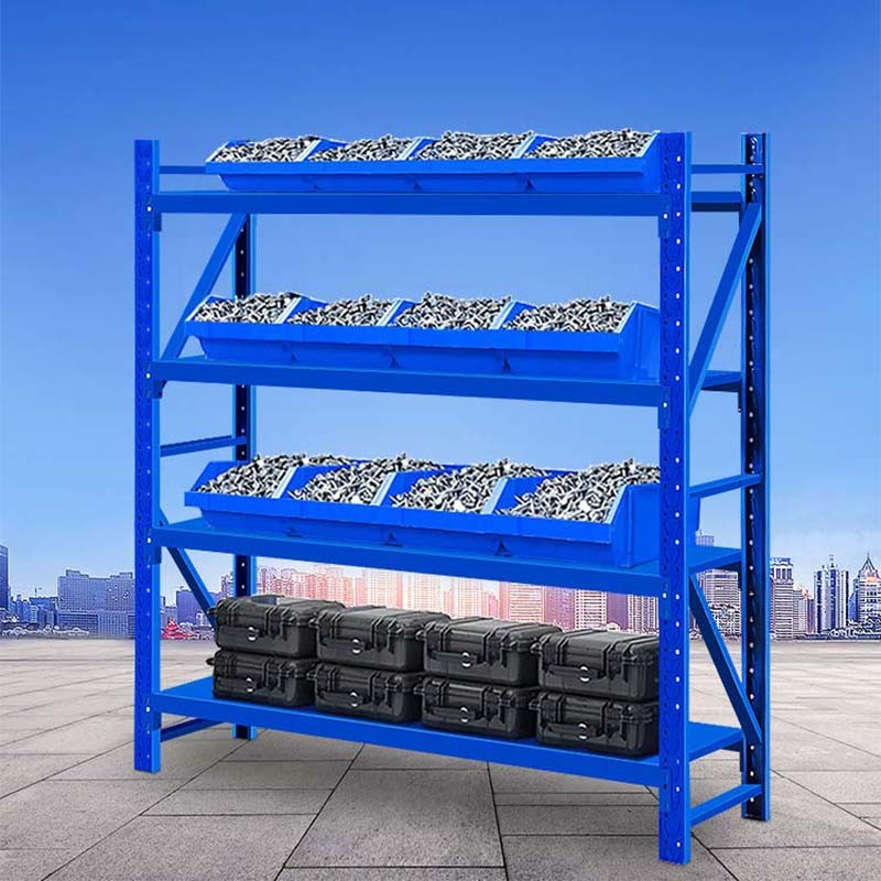 货架 中伟/ZHONGWEI HJ-2-8 四层 金属 蓝色