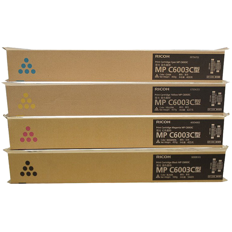墨粉/硒鼓/油墨 理光/RICOH MPC6003C 粉盒 22500页 4支