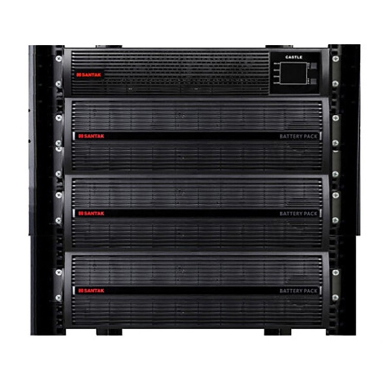 UPS电源 山特/SANTAK C6KS RACK+B0716*3 在线式 6KVA 5.4KW