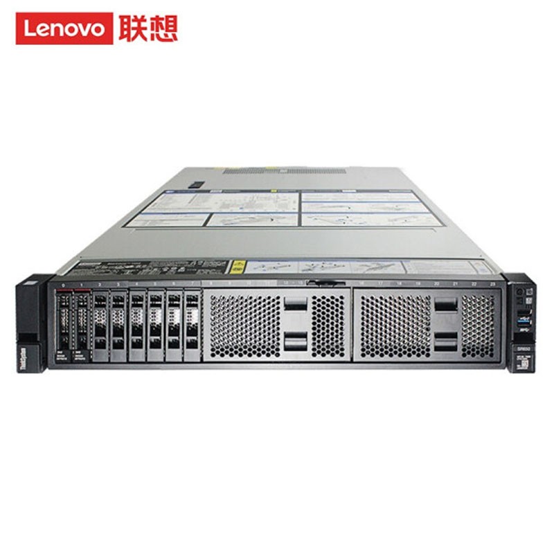 服务器/工作站 联想/LENOVO SR650 机架式服务器 2U INTEL 至强金牌 2.0GHZ 14核 DDR4 256GB 1920GB
 5.4TB DOS
