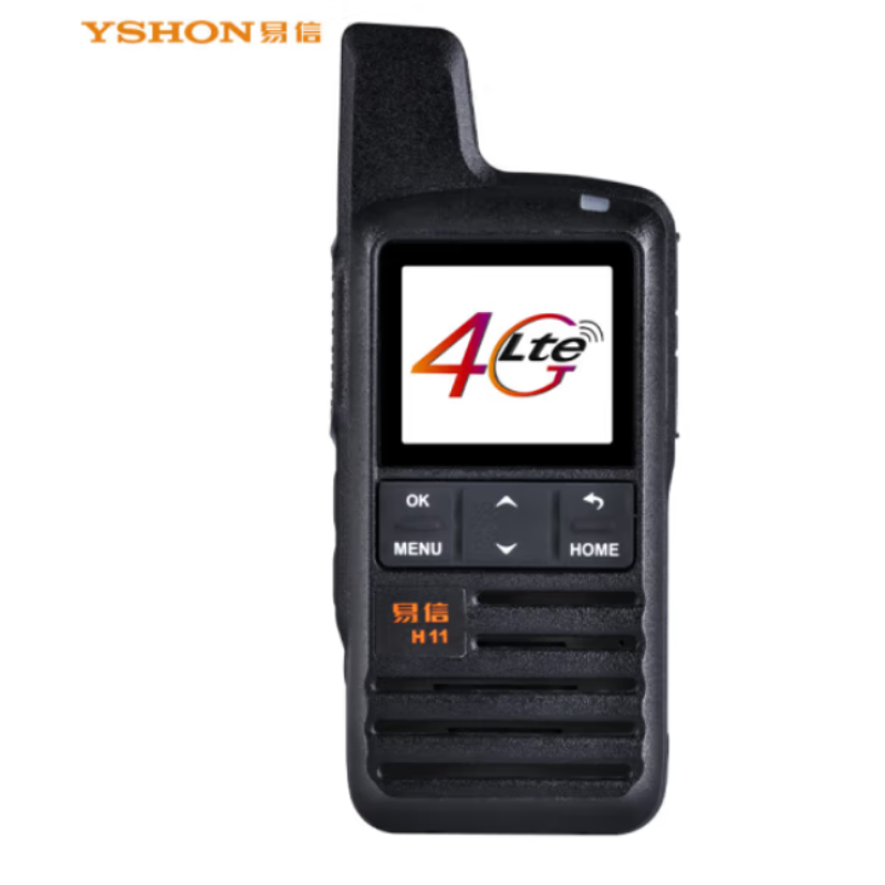 对讲机/移动通信（网）设备 易信/YSHON H11 公网
 2000毫安时以上