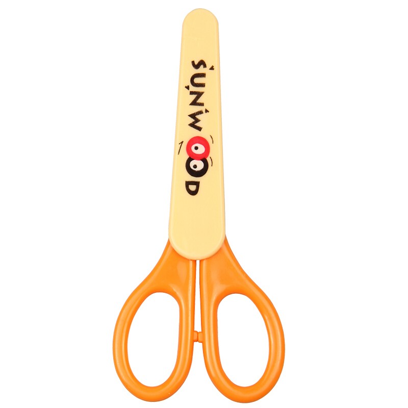 剪刀 三木/SUNWOOD 91168 1把 黄色