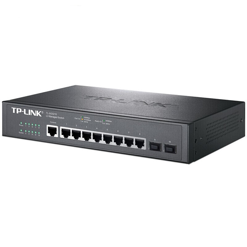 交换设备 普联/TP-LINK TL-SG5210 电口 以太网