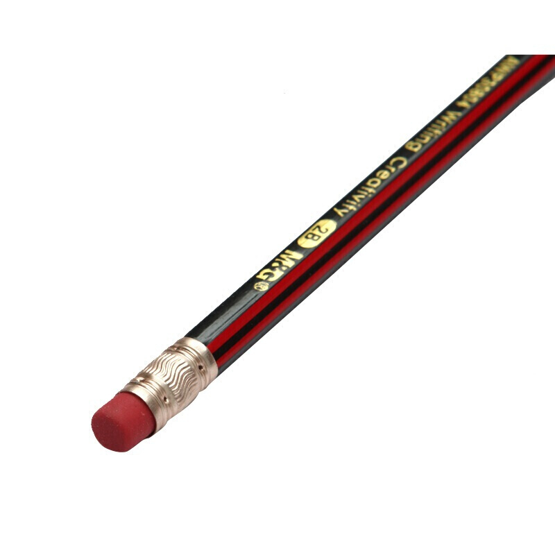 铅笔 晨光/M&G AWP30804 石墨芯 2B 黑色 10支