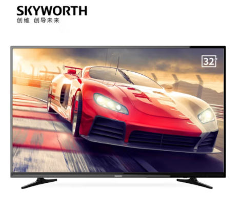 普通电视设备（电视机） 创维/Skyworth 32E381S 普通电视 黑色 全高清(1080p) 32英寸 LED 不支持