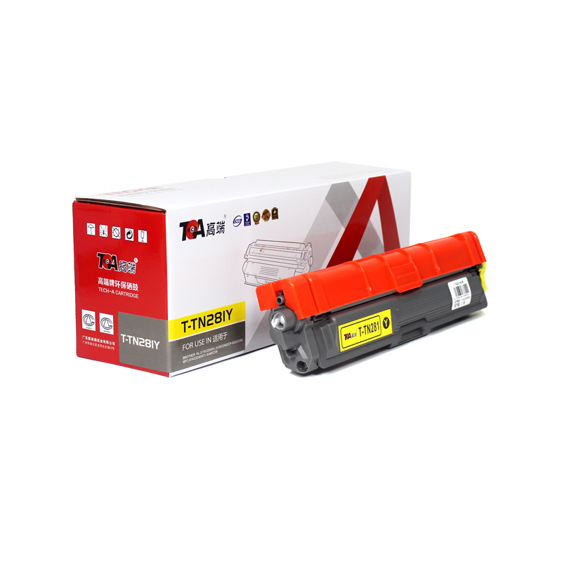 墨粉/硒鼓/油墨 高端/TECH-A T-TN281Y 硒鼓 专业版 1500页 1支