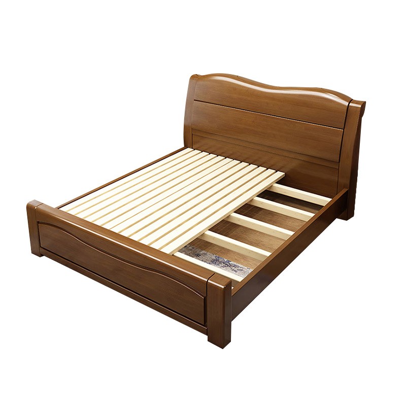 钢木床类 中伟/ZHONGWEI 100040791827 双人 单层 原木色