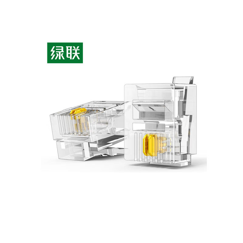 水晶头 绿联/UGREEN NW138 RJ11 非屏蔽 常规pvc 100