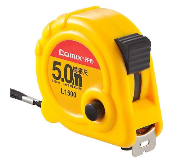 卷尺 齐心/COMIX L1500 5 黄色