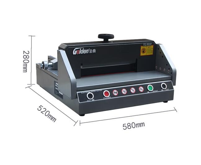 裁纸/切纸/拆信刀 金典/GOLDEN GD-QZ330 手轮压纸