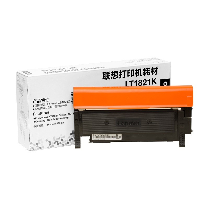 墨粉/硒鼓/油墨 联想/LENOVO LT1821K 粉盒 通用版 1500页 1支