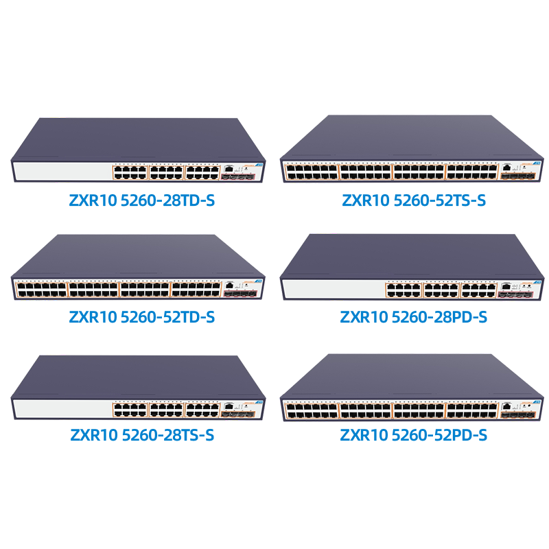 交换设备 中兴/ZTE ZXR10 5260-28TS-SC 光+电口 以太网