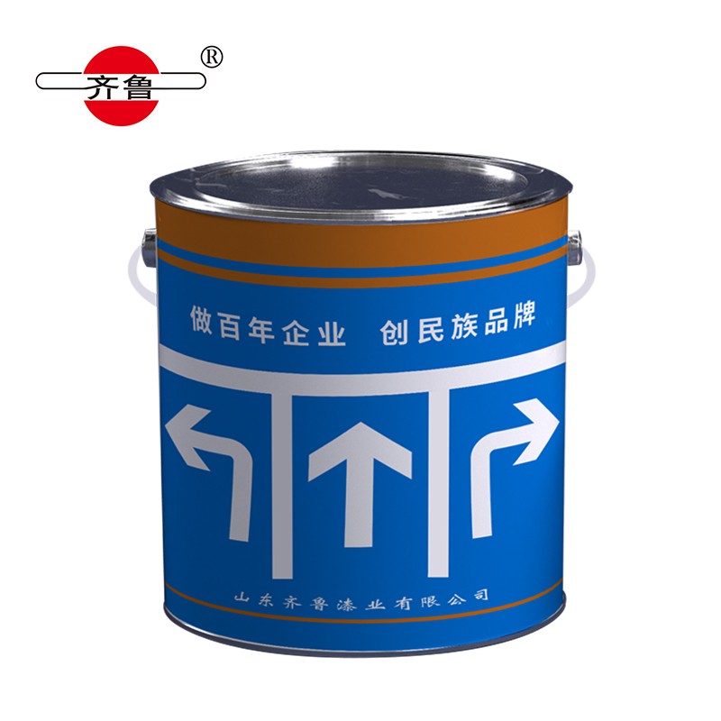 油漆 齐鲁/QILU  油性喷漆 亮光 白色 3L