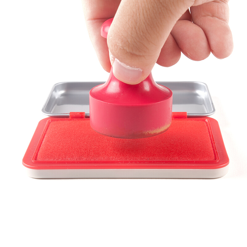 印台/印泥/印油 晨光/M&G AYZ97517 长方形 红色 1