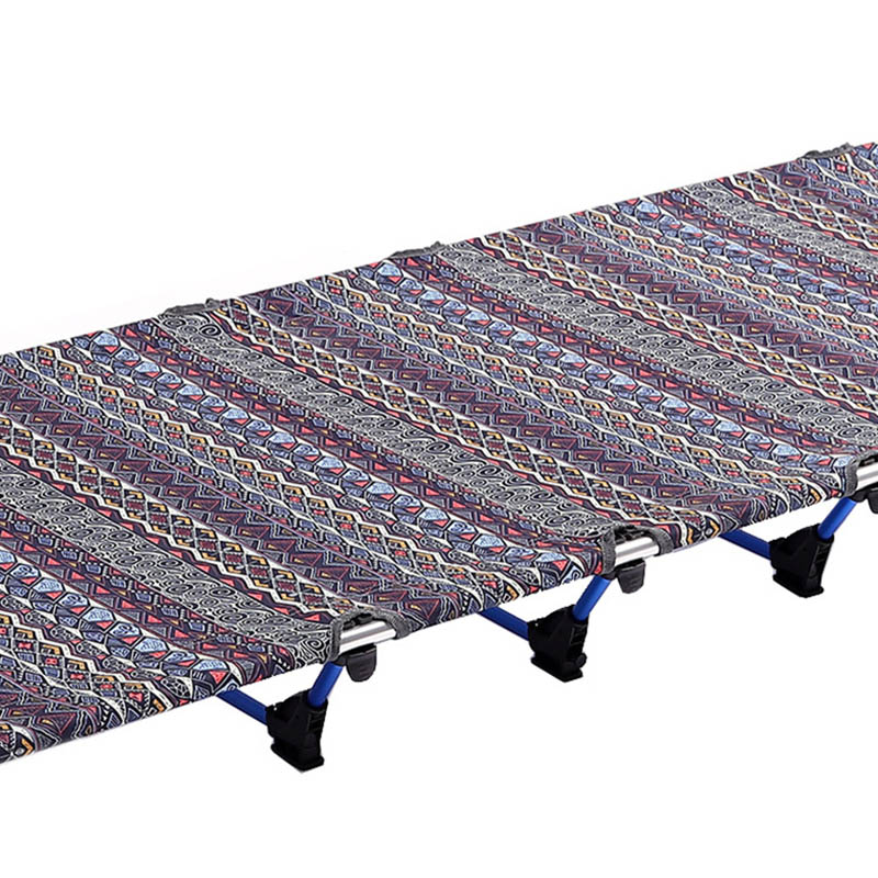 折叠床 三极户外/Tri-polar TP1044 牛津布 蓝色 单人 三折以上折叠