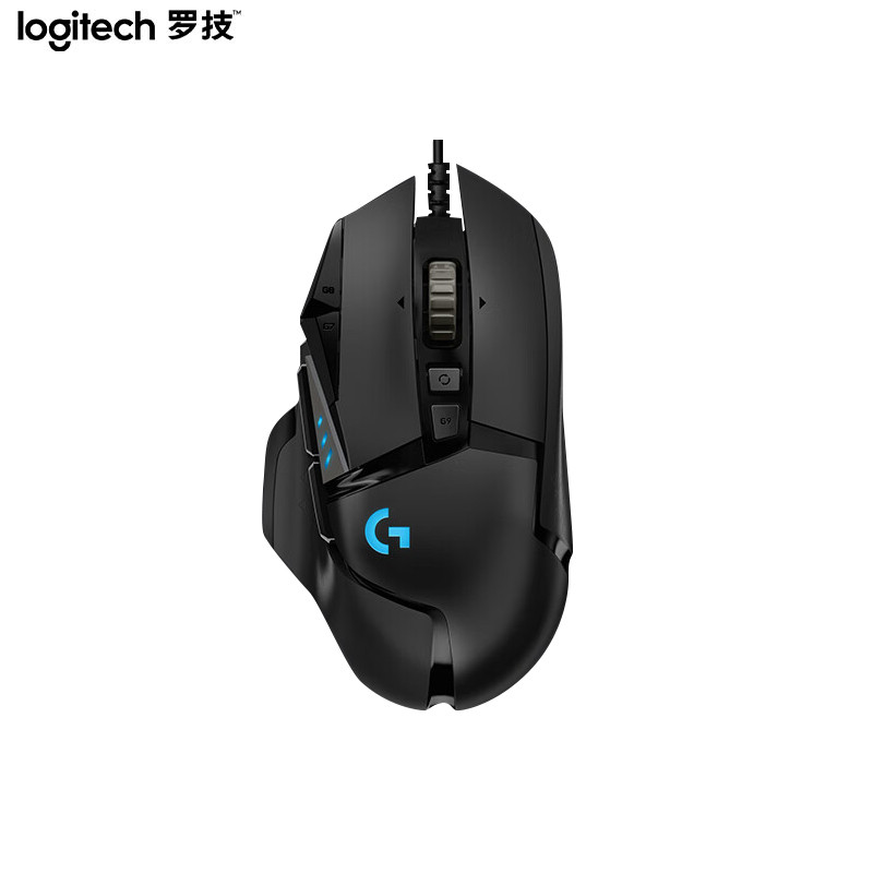鼠标 罗技/Logitech G502 HERO 大鼠（≥120mm） 有线 黑色
