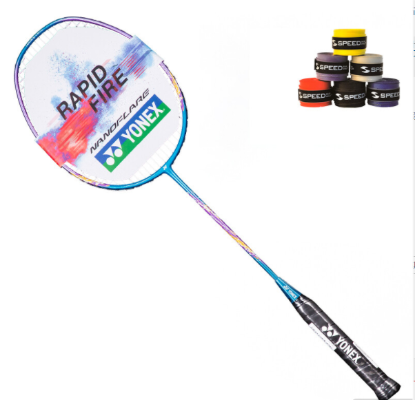 羽毛球拍 尤尼克斯/YONEX NF-8SGE 单拍 适中 蓝色