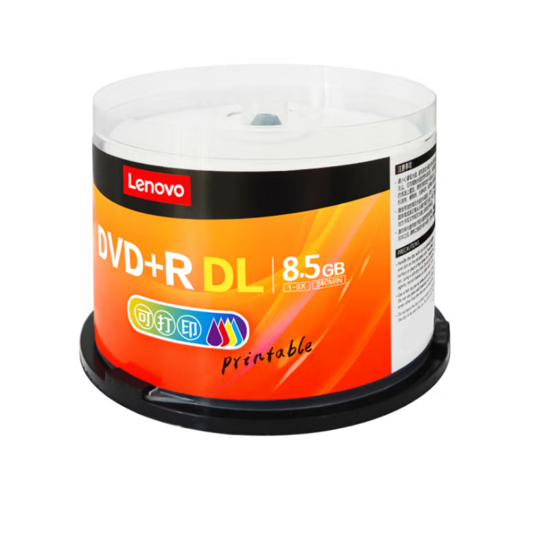 光盘 联想/LENOVO DVD+R DL DVD+R 50 8.5GB
 8