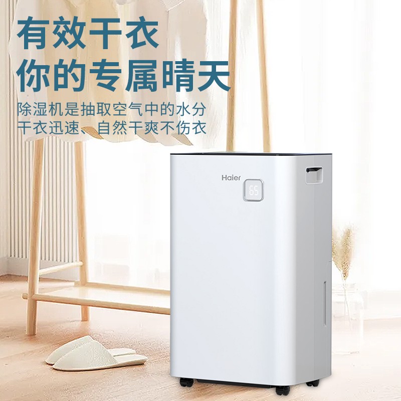 除湿机 海尔/Haier DE30J 压缩机式 外排 80㎡-150㎡