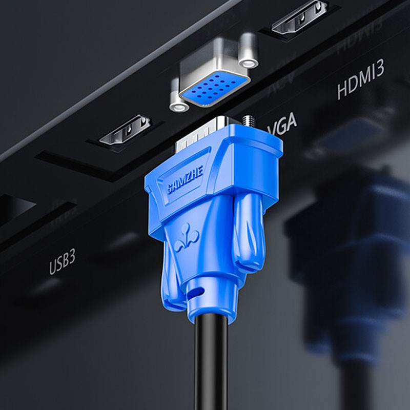 线缆 山泽/SAMZHE VM-1030 连接线 3 非屏蔽 环保pvc