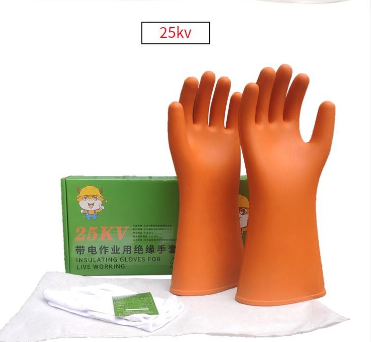 手套 金能电力  橙色 均码 专业防护 1
