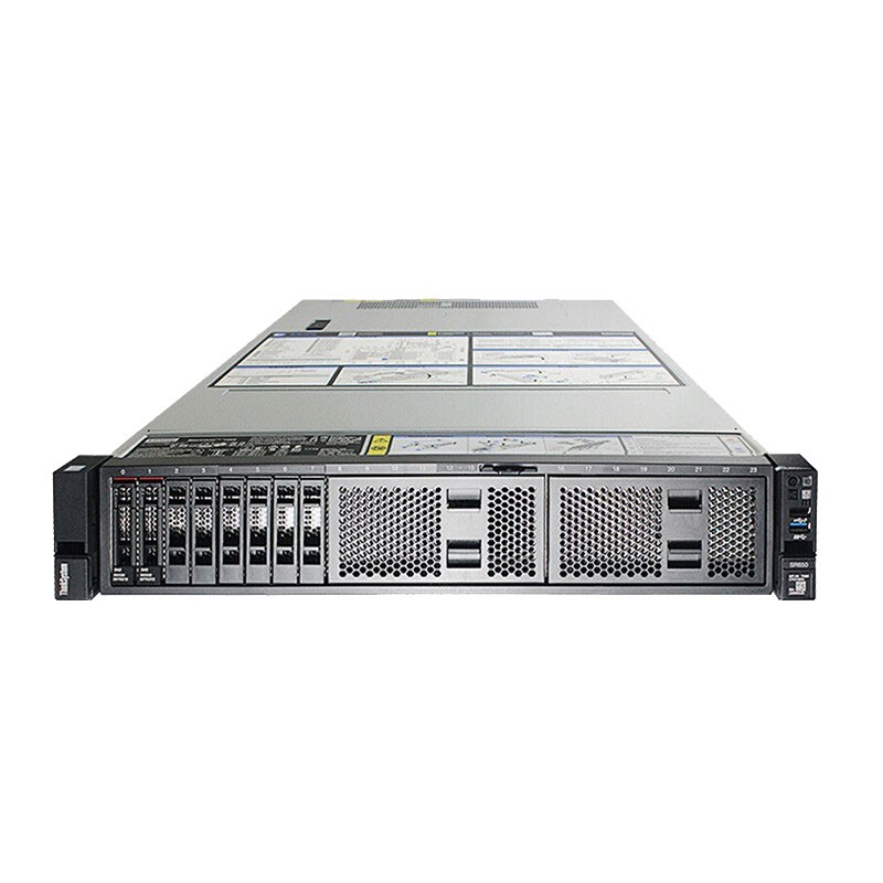 服务器/工作站 联想/LENOVO SR658 机架式服务器 2U INTEL 至强金牌 2.3GHZ 16核 DDR4 128GB 960GB 4.8TB