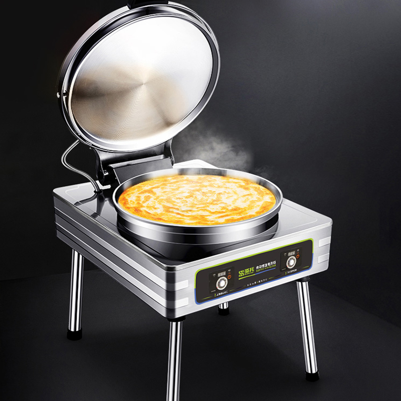 烧烤盘/烤饼机/电饼铛 圣托/shentop STBD-C55 机械式 立式 一体式 圆盘