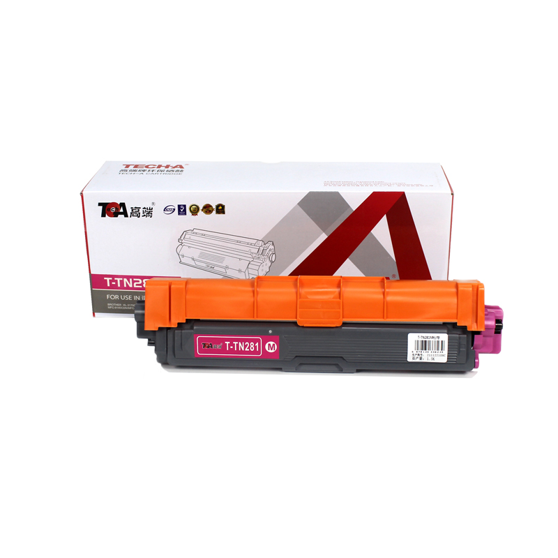 墨粉/硒鼓/油墨 高端/TECH-A T-TN281M 硒鼓 专业版 1500页 1支