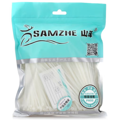 扎带 山泽/SAMZHE ZD-13 白色 100支