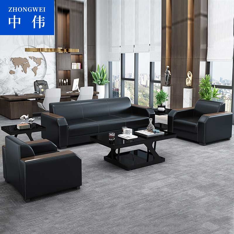 通用沙发 中伟/ZHONGWEI 皮艺沙发 U形 5 皮质