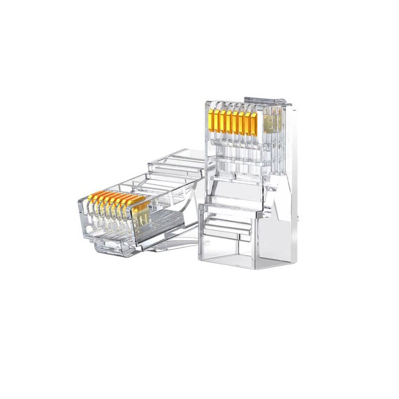 水晶头 绿联/UGREEN 60558 RJ45 非屏蔽 常规pvc 100