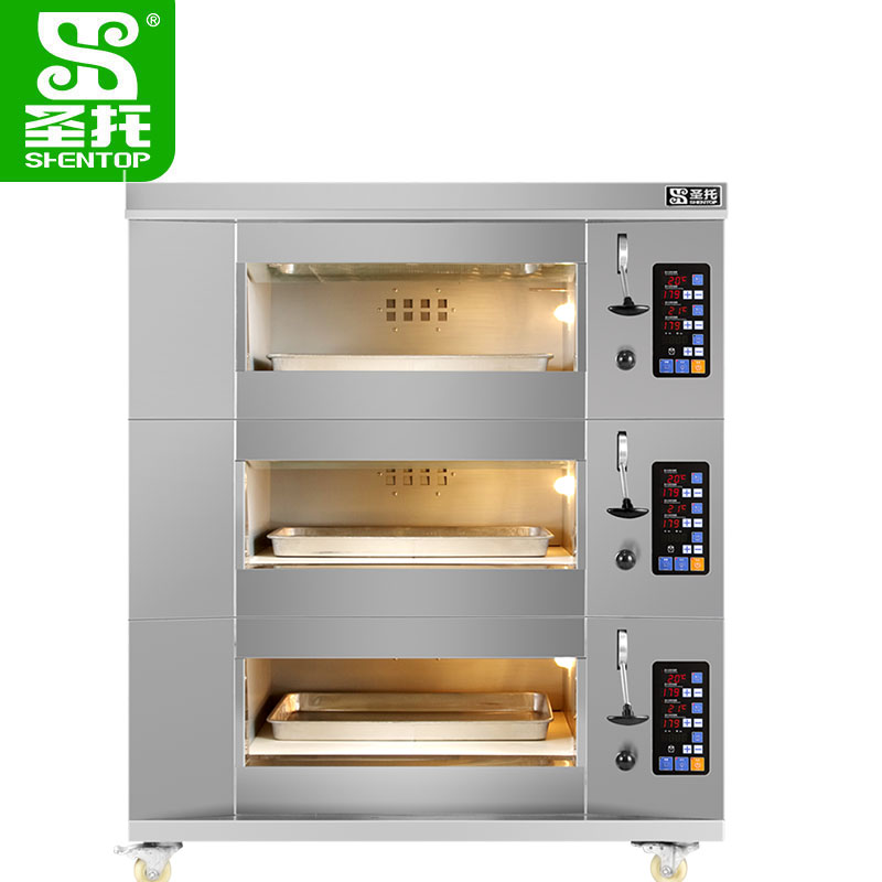 电烤箱 圣托/shentop STAH-KE33 卧式 智能操控 白色