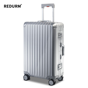 瑞德姆全铝镁合金拉杆箱编织款20寸