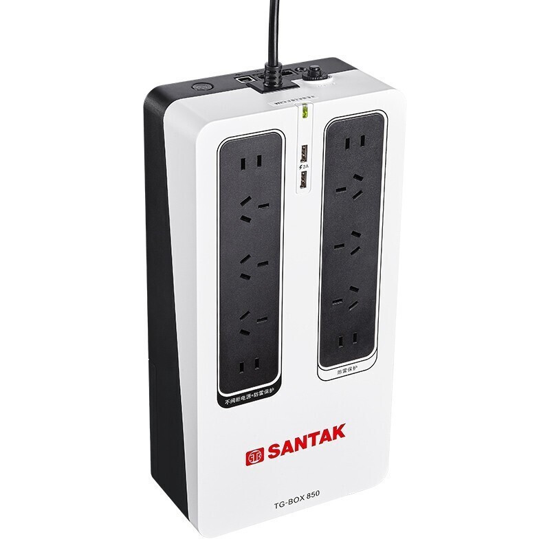 接线板 山特/SANTAK TG-BOX 850 总控 防雷 弱电 1.2米