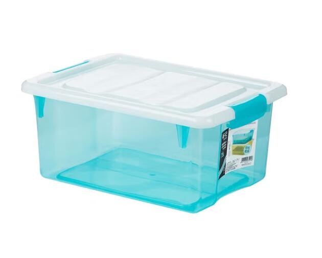 储物箱 茶花/CHAHUA 10037127394552 大号 30以下L 蓝色 1个