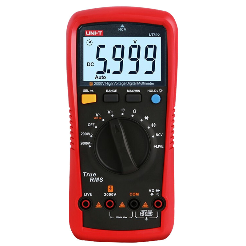 万用表 优利德/UNI-T UT892 数字万用表